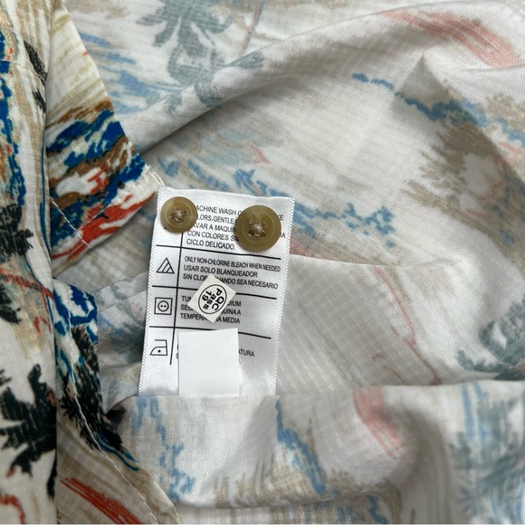 The American Outdoorsman Mens  Shirt  Cool Technology Palm Tree Print Size M - Picture 7 of 10